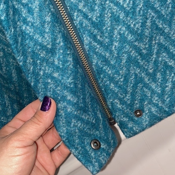 Prana wool coat jacket chevron‎ - Picture 3 of 6